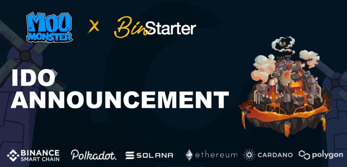 BinStarterio's tweet photo. 🥳@MooMonsterNFT IDO Launch on BinStarter Announced!

🗓Date &amp; Time: TBA

💰 TGE Market Cap: 257K

🚀NFT game, Free to Play, Play to Earn 
Fight and adventure along with the Moo monster in the #Mooniverse

$BSR $MOO $GPC https://t.co/e5Garp5le3