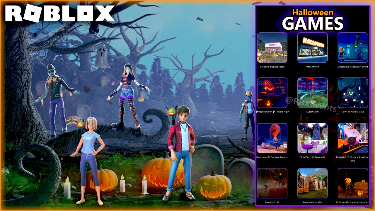 Roblox Events Leaks🥏, Halloween Season on X: 🎼