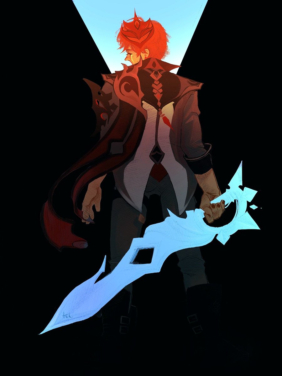 ttek_r's tweet photo. #原神 #GenshinImpact #childe https://t.co/M9ye9A38VZ