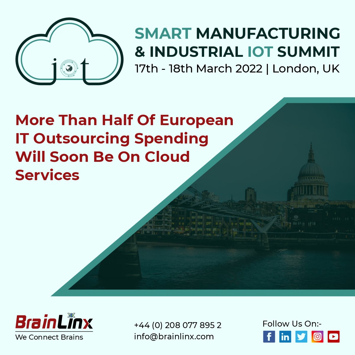 BrainLinx (@brainlinx) on Twitter photo To know more about it Join us at Smart Manufacturing & Industrial IoT Summit on 17th-18th March 2022 in London, UK for the latest insights.
Register Now: lnkd.in/dGhmm3bS
Visit Website: lnkd.in/dBCkNbUN
Write Us: info@brainlinx.com
#Brainlinx #weconnectbrains To know more about it Join us at Smart Manufacturing & Industrial IoT Summit on 17th-18th March 2022 in London, UK for the latest insights.
Register Now: lnkd.in/dGhmm3bS
Visit Website: lnkd.in/dBCkNbUN
Write Us: info@brainlinx.com
#Brainlinx #weconnectbrains
