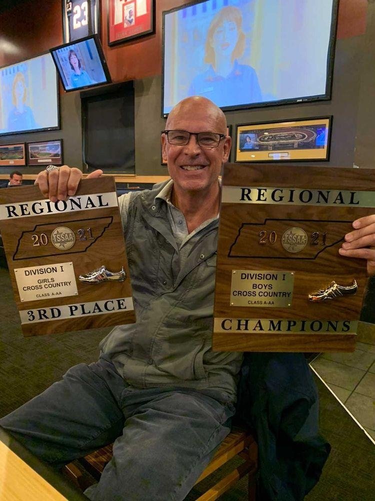 vhstrackxc's tweet photo. Congratulations to our boys and girls team. Both teams secured a spot to state, girls finished third with 2 out of 7 in the top 15, the boys finished first with 5 out of 8 guys in the top 15. Boys again made history yesterday. Next up state, train hard and win state next week! https://t.co/zzkj2C7TlB