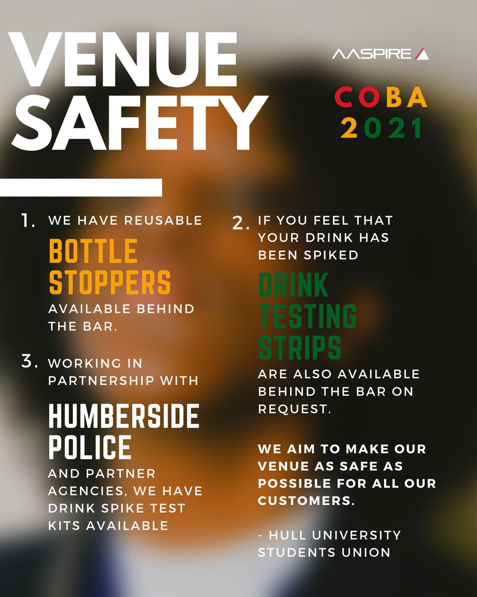 We are aware of recent reports about the increase of spiking on a national level. Hull student’s union are working in partnership with the police and partner agencies to keep you all safe. Your safety is always our priority!