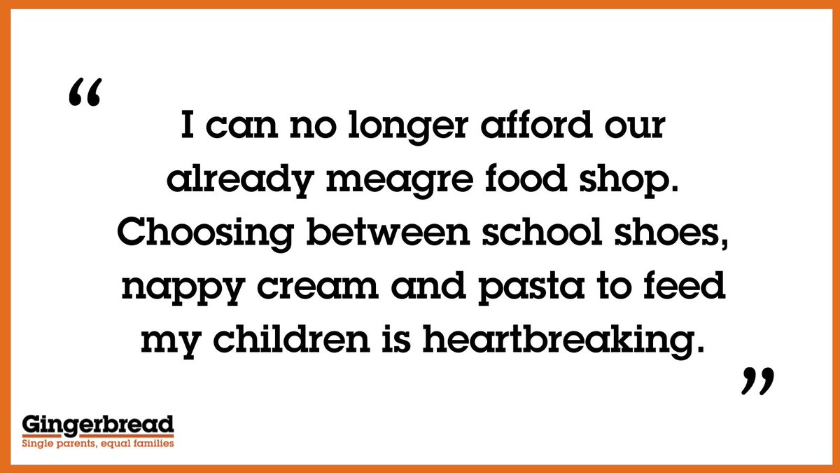 GingerbreadPA's tweet photo. Single parents are telling us that they are already feeling the impact of the cut to Universal Credit. The Government must reinstate the £20 per week to #UniversalCredit at today’s Budget. #KeepTheLifeline https://t.co/VbmoaOJGSp