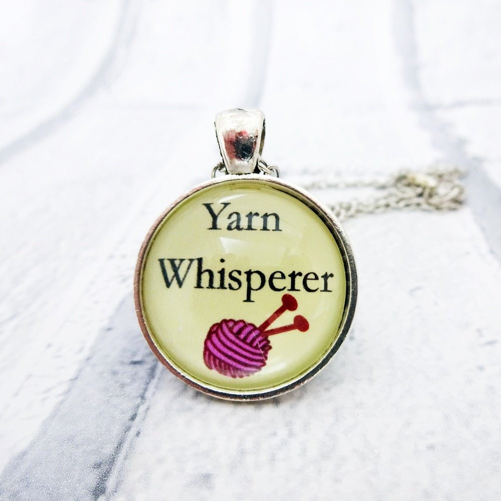 martisanne's tweet photo. Yarn Whisperer necklace, knitting necklace, knitting gift, yarn lover gift, knitters gift, knitter jewelry, gift for knitter, knit charm, K1 https://t.co/OpCnPtIc0V #TMTinsta #EtsyTeamUnity #KnittingGift https://t.co/ecxuYXgRWh