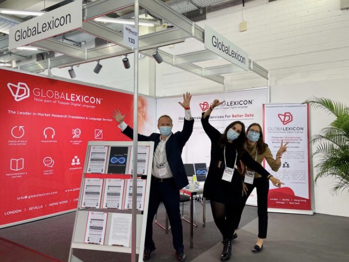 Hallo #succeet21, the friendly faces at GlobaLexicon, now part of Toppan Digital Language are here on a terrifically sunny day in Munich to talk to you about how we can help your company ensure peace of mind for any of your multilingual needs. 

#customercentricity #raisingthebar