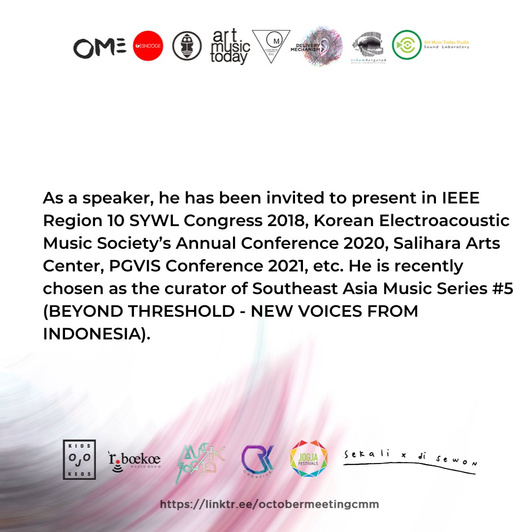 OctoberMeeting's tweet photo. Linktree ada di bio kami. Tinggal klik! https://t.co/569DdO7j52