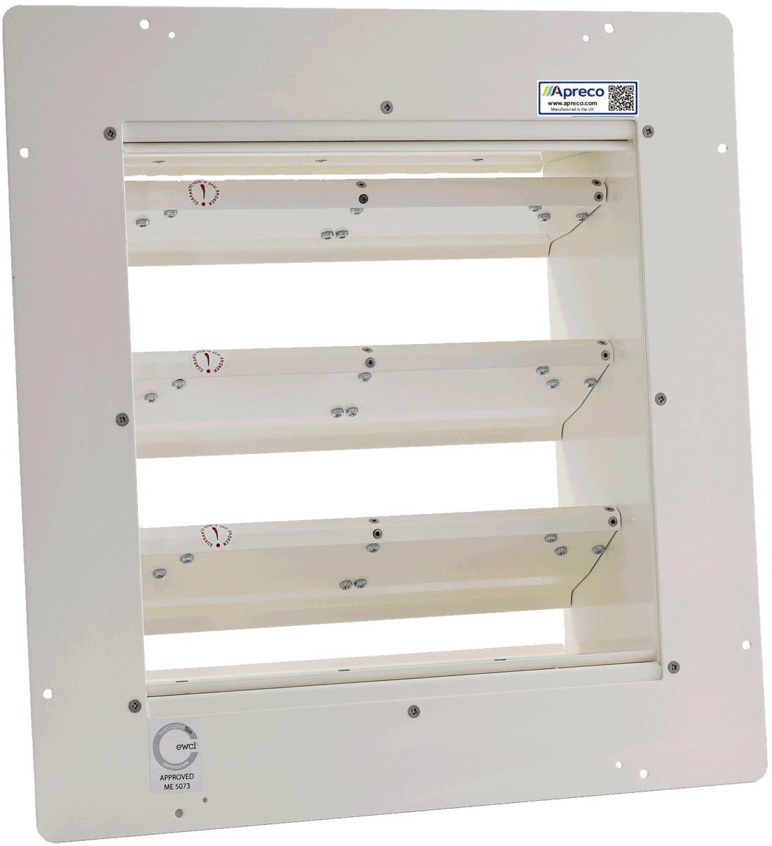 Designed specifically to protect easily damaged equipment found in commercial and industrial facilities, Apreco's pressure relief vents release excess room pressure caused by the discharge of fire suppression gas. 🔥  Get in touch with our sales team at sales@apreco.com.