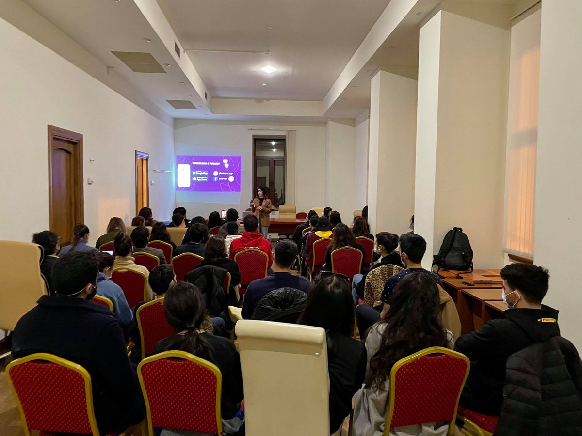 SafeYOUapp1's tweet photo. This week our Gender Equality Officer, @itsnataliemarc   presented @SafeYOUapp1  to the members of @BirthrightArm  with the support of other Safe YOU team members. 👇🏻
◽️ Natalie talked about Safe YOU and the need for such a tool in the context of Armenia. 📢 https://t.co/nYRT1YVFfu