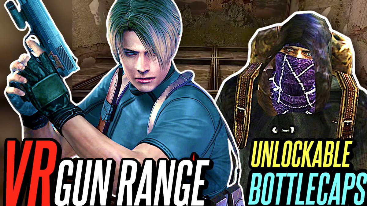 One of my favourite parts of #ResidentEvil4 #vr is the gun range!👉 youtu.be/6iBYM9WBOa0