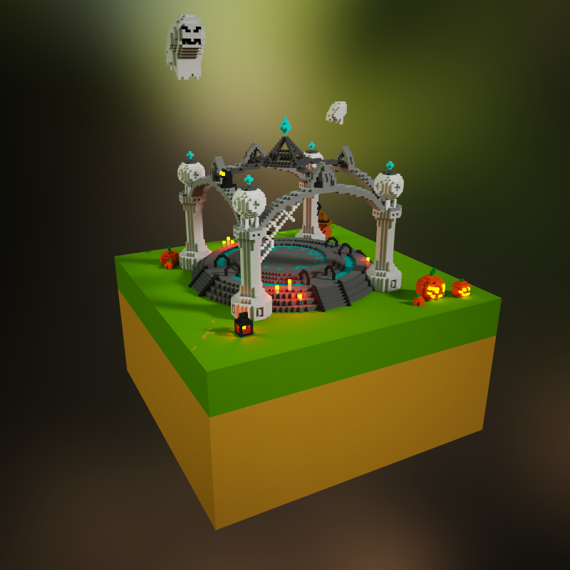 CanvaIsland's tweet photo. Halloween is coming soon! So it's time to get ready for the holiday! The player spawn area has already taken shape. Also, on October 31st, there will be a reveal of avatars. And let's do some giveaways.

#NFTs #NFTGiveaway #NFTGame https://t.co/3gpGidm8sQ