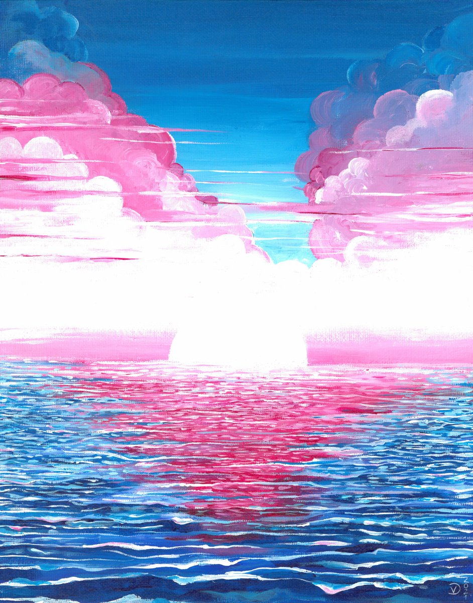 artbyveya's tweet photo. Sea of Possibilities
https://t.co/2aprUd1rkU
https://t.co/Q1sdKWeDWr
#transflag #transgender #translives #flag #TransRightsAreHumanRights #transgenderflag #artbyveya #art #painting #sea #ocean #sunset #sunrise #flagindisguise #stealthflag #LGBTQIAwesome https://t.co/uVOQiraGIU