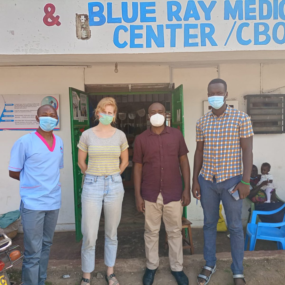 Dora77504606's tweet photo. Blueray CBO appreciates the partnership with MaishaMed on improving access to malaria testing and treatment. We had the privilege to host a team from MaishaMed. We see the partnership strengthened to other health priorities.@BlueRayCBO @aagamitoko @QuinterCaroline @MaishaMeds https://t.co/MT445SNvjo