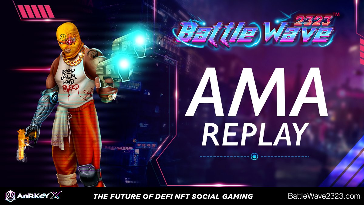 AnRKeyX's tweet photo. 👊 Recently our CEO @JDSalbego and Head of Community @CCMedSci went LIVE on @Twitch to give an update of what's happening behind the scenes at #AnRKeyX

WATCH the replay here! https://t.co/3WN9VLGucV

#DeFi #PlaytoEarn #NFT https://t.co/4lcAf7fIbx