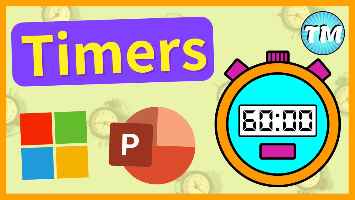 Add Timers to your PowerPoint Slides⏱️This is a great way to keep your students focused on tasks❗️ Watch this to see how⤵️

📽️YOUTUBE👉youtube.com/watch?v=XrSb7u…

#MicrosoftEDU #PowerPoint #MIEExpert #edutwitter