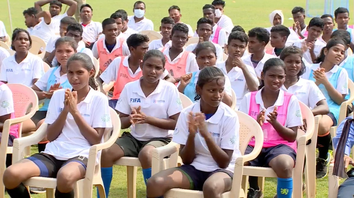 achyuta_samanta's tweet photo. "Investment in sports is investment in youth. And investment in youth is investment in the future. Such collaboration to incorporate football activities into the education system will make football more accessible to both boys and girls at the grassroots. 1/3 https://t.co/ifBxECdA8x