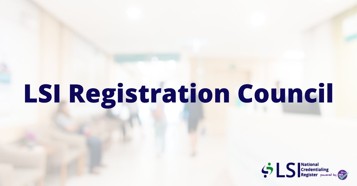 LSIregister's tweet photo. The operation and governance of the #LSINationalCredentialingRegister is overseen by the #LSIRegistrationCouncil. Their objective is to protect the public by mitigating risks posed to service users/ the public by the #HealthcareScience workforce that is not regulated by statute. https://t.co/b2SjkFgjkC