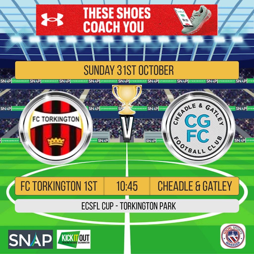 Cup action this week as we welcome <a href="/AdultsCgfc/">CGFC Adults</a> to The Park. Can we stretch our unbeaten run to 4 games and progress in the @ecsfl Cup?