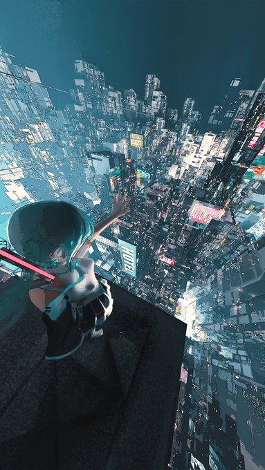 「都会 超高層ビル」のTwitter画像/イラスト(人気順)