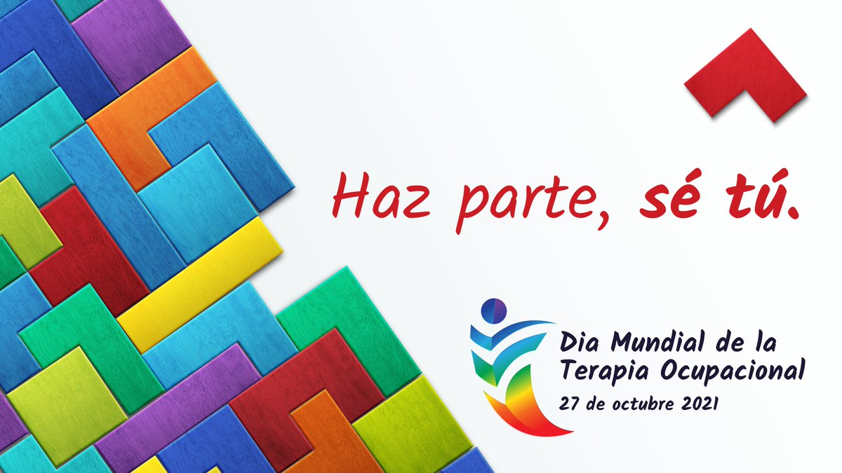 Hoy celebramos el #DiaMundialdelaTerapiaOcupacional #WorldOTDay 

El lema elegido, “Haz parte, sé tú”, destaca el poder de la diversidad y la inclusión, el trabajo y las aportaciones de todos los miembros de la sociedad para construir comunidad.