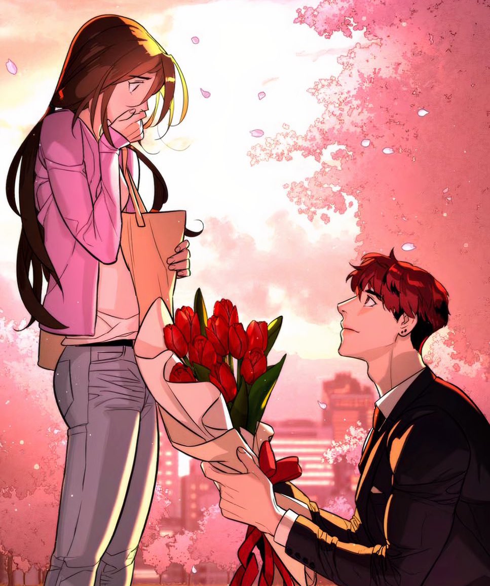 uglybootycrack's tweet photo. manhwa men giving flowers to their girls. I am not even the one receiving the flowers but I feel so giddy looking at them. reason number 72 why manhwa men are so much better. men written by women. truly. https://t.co/nZgeKtGzY1