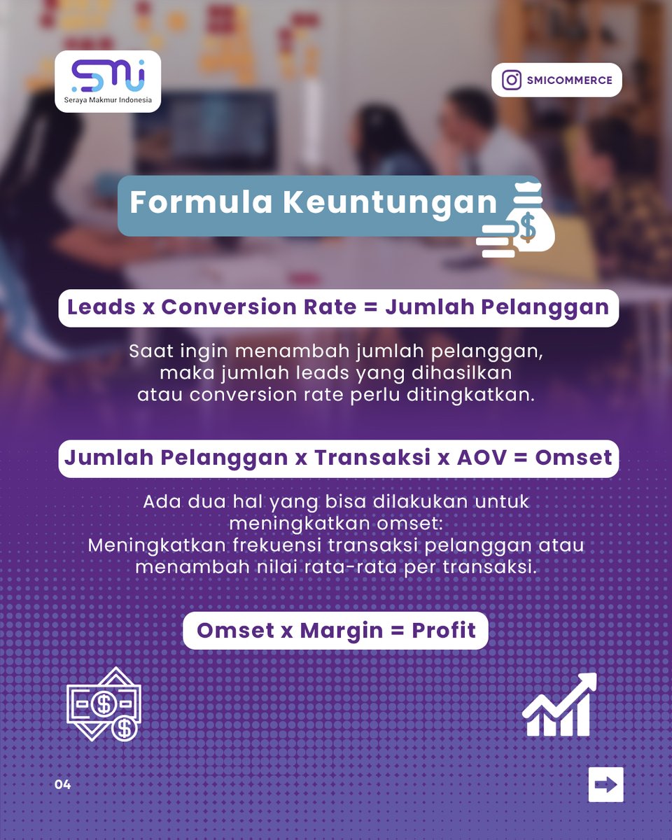 Serayamakmurcom's tweet photo. Jangan remehkan 5 faktor ini ya friends, karena besar atau kecilnya keuntungan bisnis kalian tergantung kepada 5 faktor ini.
Bersama SMI Commerce kalian ngga perlu repot-repot lagi memikirkan 5 faktor tersebut, karena SMI Commerce akan mengurus segala kebutuhan bisnis kalian. https://t.co/QU4WBYVpul