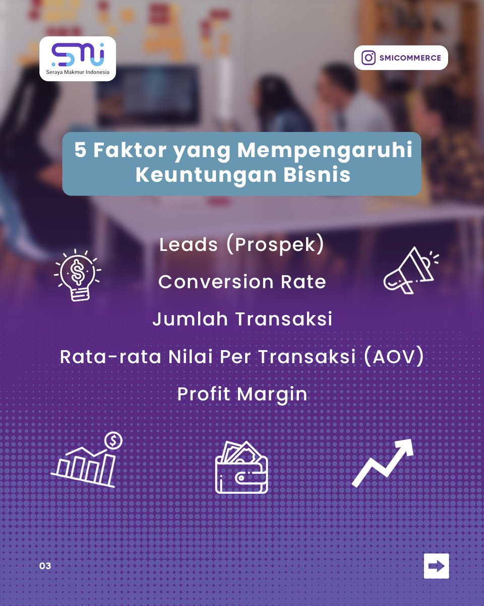 Serayamakmurcom's tweet photo. Jangan remehkan 5 faktor ini ya friends, karena besar atau kecilnya keuntungan bisnis kalian tergantung kepada 5 faktor ini.
Bersama SMI Commerce kalian ngga perlu repot-repot lagi memikirkan 5 faktor tersebut, karena SMI Commerce akan mengurus segala kebutuhan bisnis kalian. https://t.co/QU4WBYVpul