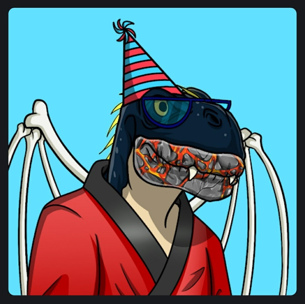 realrocknrollaa's tweet photo. Now why would go for #lion that's #lazy when you have a prehistoric @metasaurs who looks like he's about party hard this #Halloween
Join the discord and see wheres the next #stonage #parrty for Halloween 🎃https://t.co/Nav3VSWHOR https://t.co/ieO6igPNj5