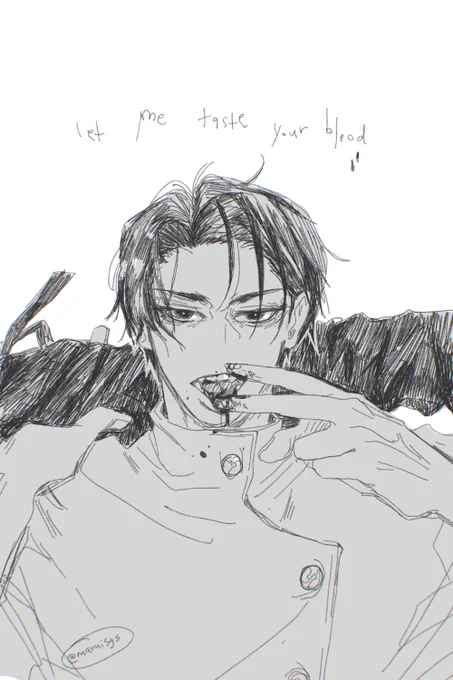 ⚠️ tw: blood / bleeding
.
.
乙骨憂太 