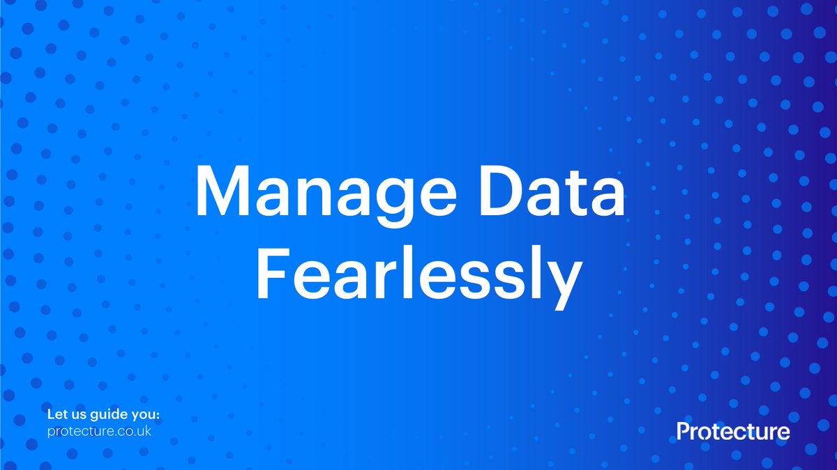 ProtectureTech's tweet image. From protecting personal information, to securing your business network. We work with you to ensure ultimate protection. What are your current data worries?

#Data #DataProtection #CyberSecurity #TechnologyManagement