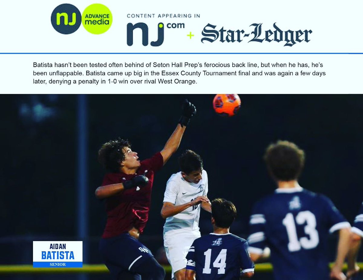 SHPpirateSoccer's tweet photo. A BIG Congratulations to our 3 Pirates Aidan Batista, Joaquin Niehenke, and David Schuster on making the 2021 Super Essex Conference pool of players watchlist considered for @njdotcom’s Player of the Year. Swipe ↔️ and check out their overviews.

#HZF #SHPtogether⚽️ #WEWILL #TEAM https://t.co/QtCYABww61