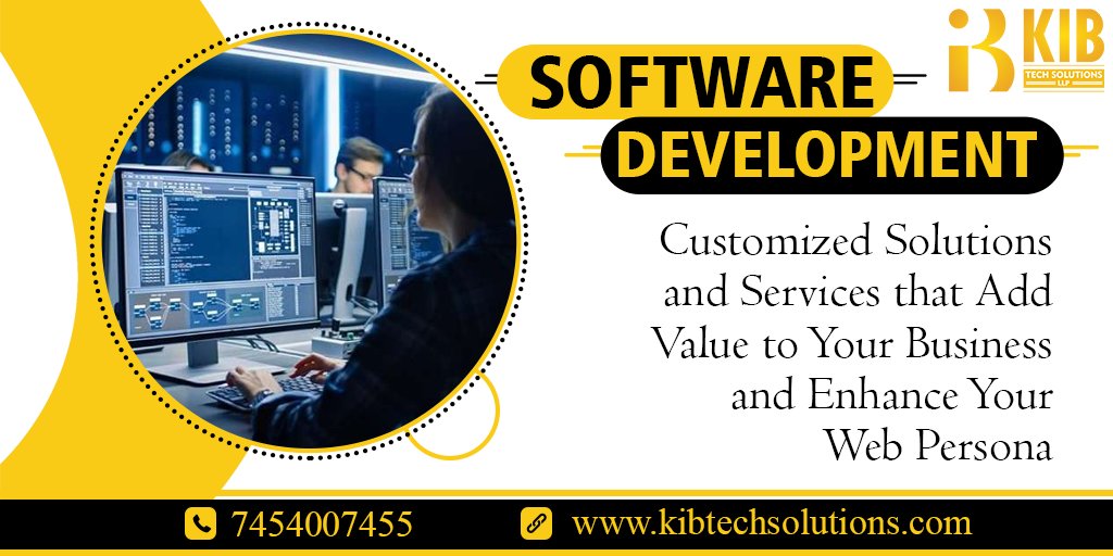 kib_digital's tweet photo. Kib tech solutions LLP has mastered the skill of software development with rich technical expertise and proven experience in a variety of business domains.
#SoftwareEngineering #softwaresolutions #SoftwareDeveloper #webdev #digitalmarketer #socialmedia #javafx #Delhi #Marketing https://t.co/saUQXwBvRU