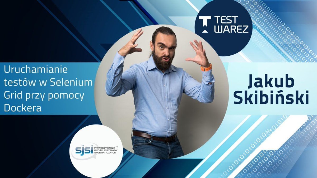 QualityMindsPL's tweet photo. Wykład naszego kolegi Jakuba Skibińskiego "Uruchamianie testów w Selenium Grid przy pomocy Dockera", który odbył się podczas konferencji @TestWarez 2021, jest dostępny do obejrzenia na YouTube - zapraszamy!
https://t.co/1V7Ji9pZHk
#testwarez #testowanie #docker #seleniumgrid https://t.co/jAtRwBiTfW