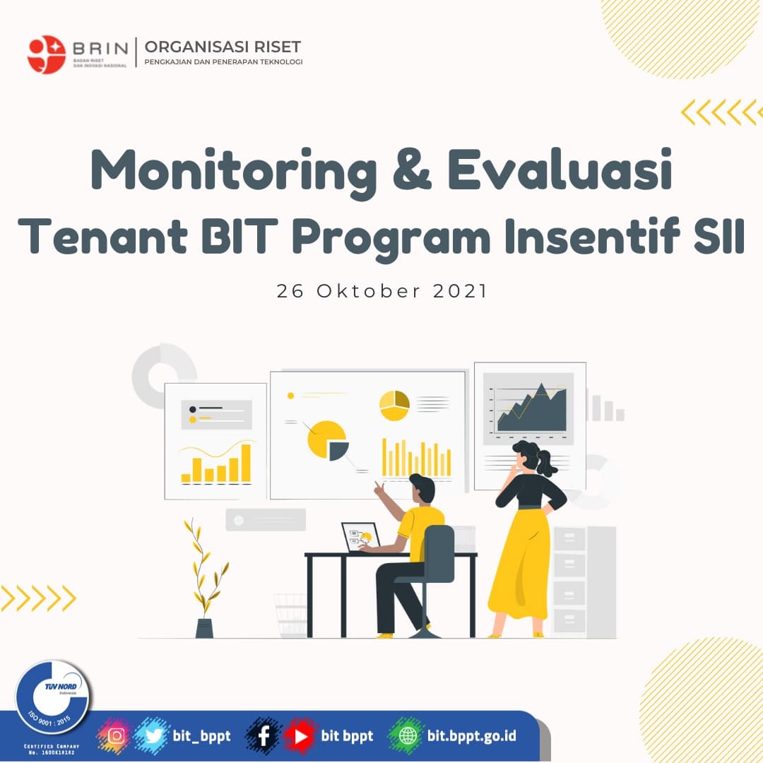 bit_bppt's tweet image. Kegiatan ini dilaksanakan dengan mempresentasikan progress report
bisnis secara daring via aplikasi Zoom Meeting. Kegiatan monev diikuti oleh 4 tenant diantaranya Sojavu, Garam Gamy, Hydrosol, dan Zepatos.

#bit_bppt #BRIN #inkubasibisnisteknologi #inkubatorbisnis #startup