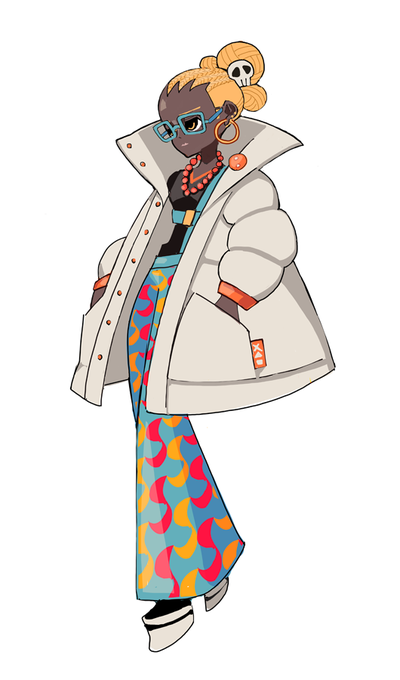 BRIANNA #characterdesign 