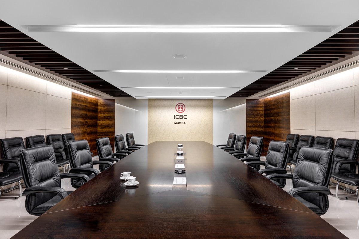 JTCPLDesigns's tweet image. Our project for ICBC, the world’s largest bank, for their office in a top-notch commercial building, for instance, was a dream!

#JTCPLDesigns_HTSInteriors  #Design #JTCPLDesigns #Indianarchitects #officedesign