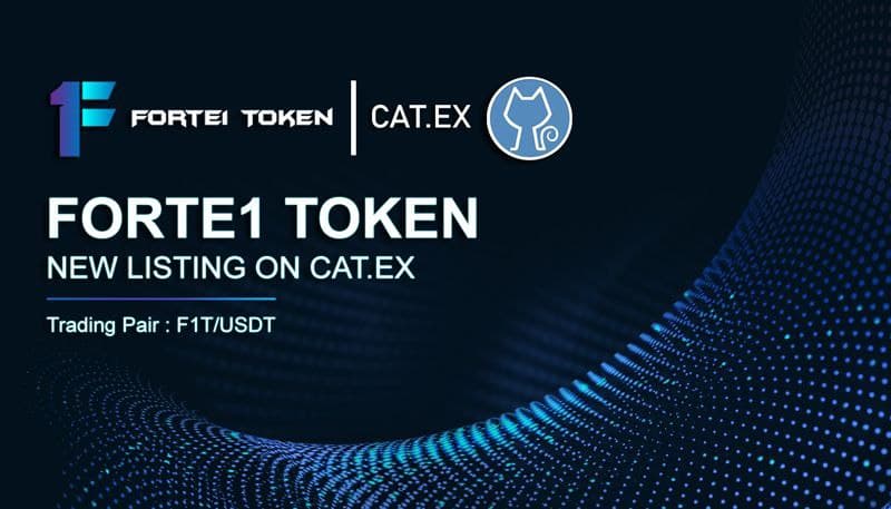 catexofficial's tweet photo. Forte 1 Token #F1T deposit and trading now available on Catex Exchange.
🔸Trading pair:https://t.co/jvY42uJpid
🔸Market pair: F1T/USDT.
Forte1 token is the central token for governing and capturing the value of the Forte1 DeFi platform
Website: https://t.co/nOyql4w6Bl https://t.co/irKAZ0Edr3