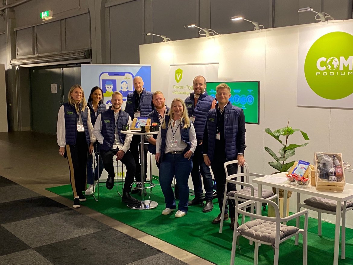 Idag hittar ni oss på #eFörvaltningsdagarna i monter 22-23! Kom förbi, delta i vårt quiz och prata säker kommunikation med oss