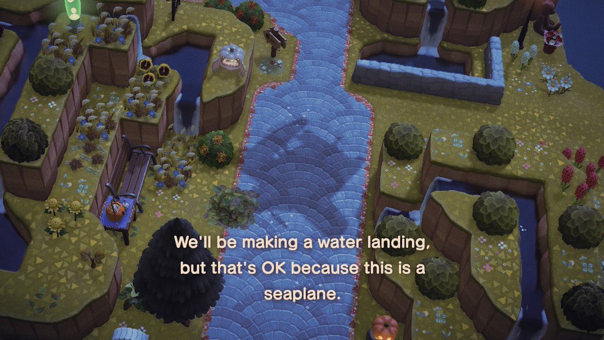 originalkommike's tweet image. Look at my cute lil island 
aka the one part that i actually like about it