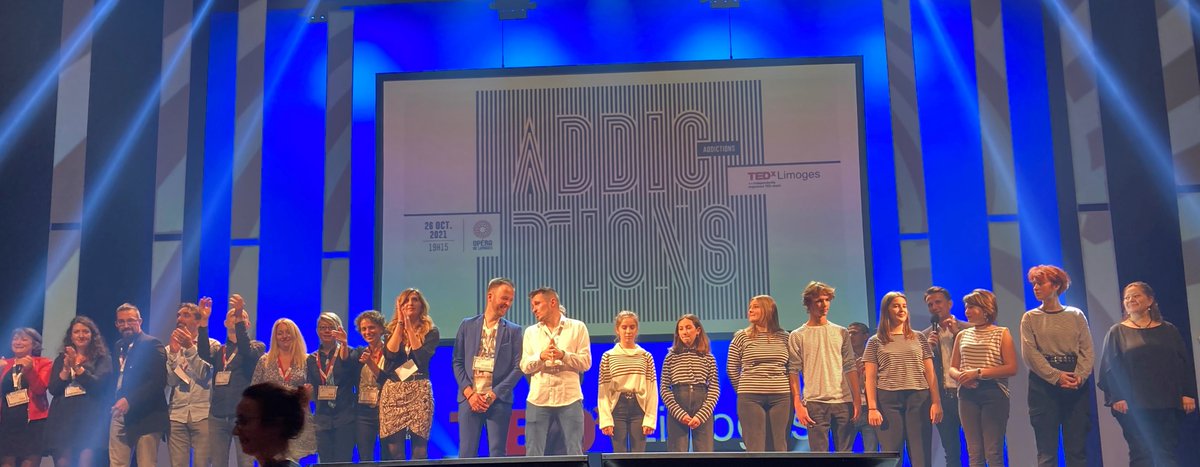 ▶️<a href="/OrangeNvAquit/">Orange Nouvelle Aquitaine</a> heureux d'être partenaire du <a href="/TEDxLimoges/">TEDx Limoges</a> 2021 dédié aux addictions. Un grand merci aux organisateurs pour cette nouvelle édition, en particulier à <a href="/AlecM/">Alexis MONS</a>.  
Merci également aux équipes de l'@OperaLimoges pour la visite des coulisses côté cour et côté jardin.