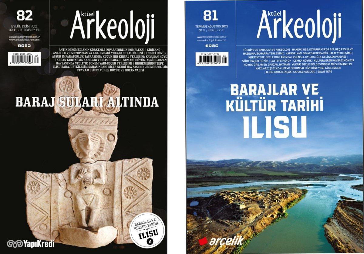 arkeodukkani's tweet image. Sayı 81 ve 82 Ilısu Sayılarını incelediniz mi? Kısa bir zaman daha tüm dağıtım noktaları ve

📍arkeolojidukkani.com adresinde

#KebanBaraji #Etjileşim #Alanları #Ilısu #batajı #KörtikTepe #Salattepe #HakemiUse #SiirtBaşurHöyük #Samarra #GeçAssur #Diyarbakır #Karavelyan