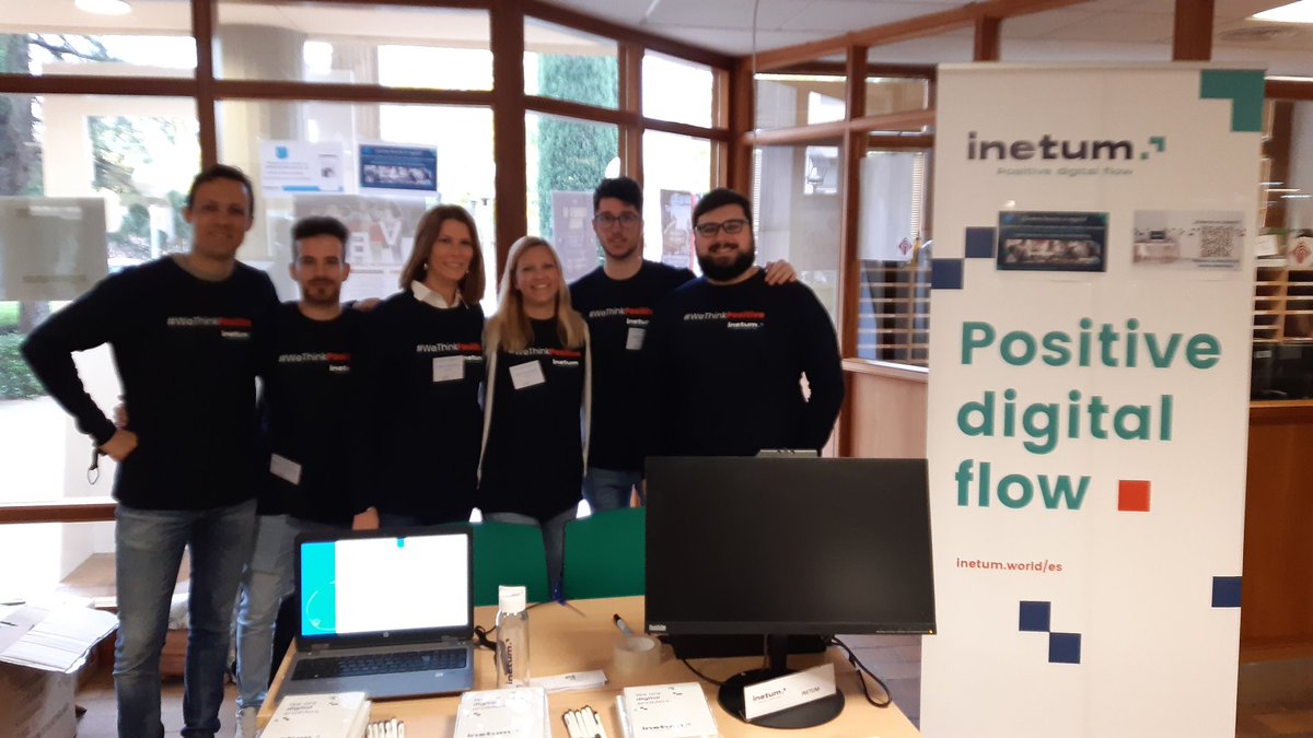 lucasGlezM's tweet photo. Comenzamos las V Jornadas Empresas en la @esiuclm !!! Pasaros por el stand a conocernos! @inetum_es #InetumVJornadasEmpresasESIUCLM
@CarlosRomeroMD @GabiCalvo5 @4rturocs https://t.co/NVSYsLYsd2