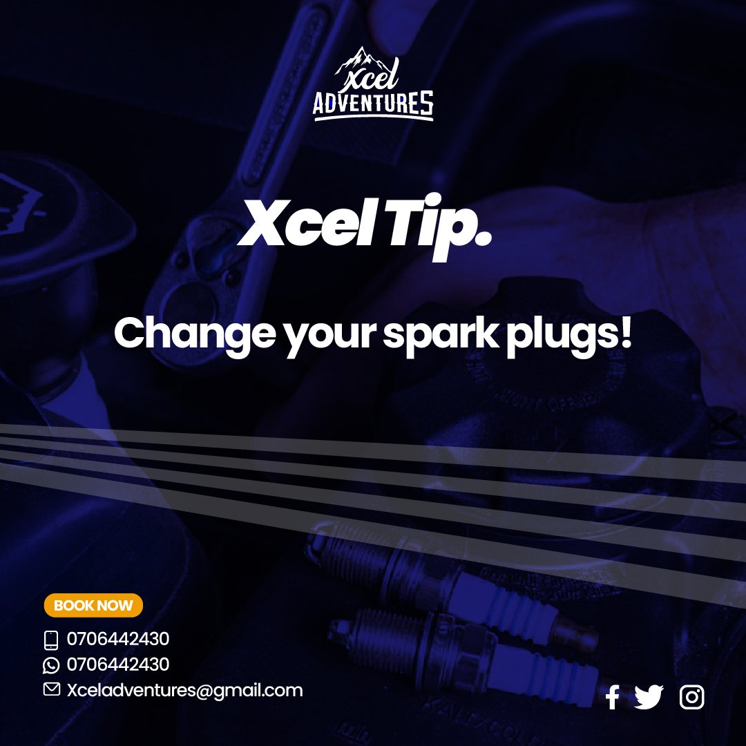 XcelAdventures's tweet photo. Spark plugs could affect the efficiency of your car’s engine. When the spark plugs don’t function properly, it causes the engine to lose power and it won’t function at its optimal capacity. So get a professional to check your spark plugs so that those plugs are replaced if faulty https://t.co/lDcn4IXQJ4