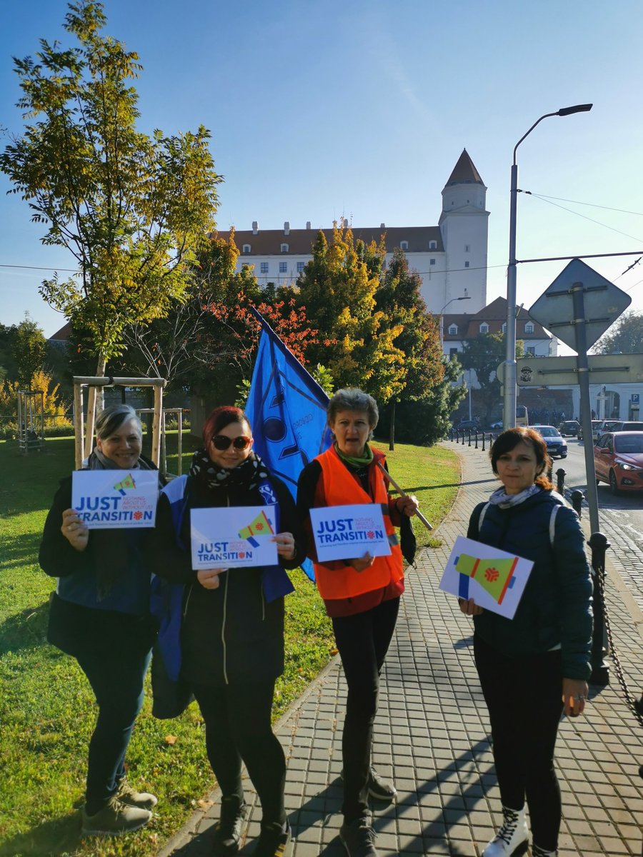 MonikaSitarova's tweet photo. #JustTransition #industriAll trade unions under attack in Slovakia #workersrights #eescworkersgroup https://t.co/Jc3mqN7iMq