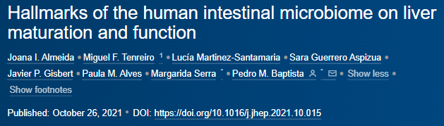 JHepatology's tweet photo. In Press | Hallmarks of the human intestinal microbiome on liver maturation and function
Read more here👉https://t.co/2RAut4GaVr
#IntestinalMicrobiome #ShortChainFattyAcids #Probiotics #LiverTwitter @CIBERehd https://t.co/wUQjnv7B5d
