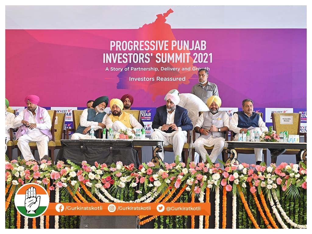 GurkiratKotli's tweet photo. With a warm start on the second day of Progressive Punjab Investors Summit, we had a discussion regarding future policies with all the corporate Leaders in Ludhiana aiming at making Punjab a business friendly state. https://t.co/tET58ql1JZ
