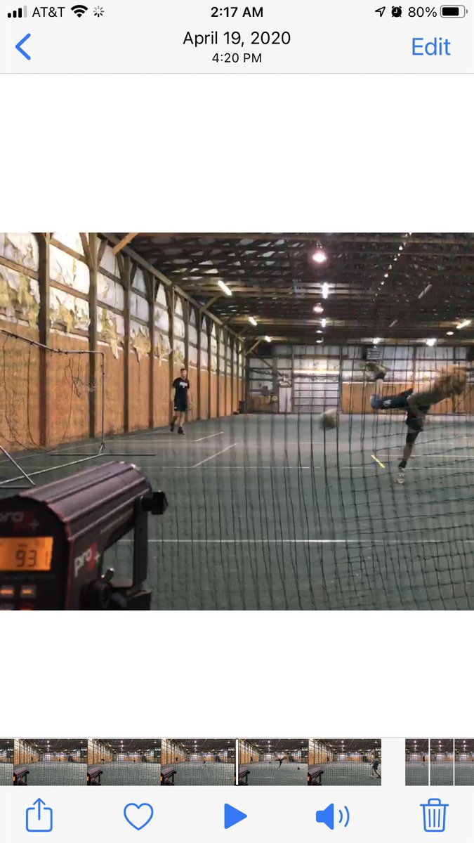 NateChaudoin's tweet photo. A joy watching you grow up… It was obvious when you were about 11 and had 6 RBIs on a 2 run dinger and a grand slam that you had the talent. It was early COVID when I saw your commitment to pitching … so many distractions and you chose to put in work. #KeepGettingAfterIt https://t.co/JBgbSmZIbD