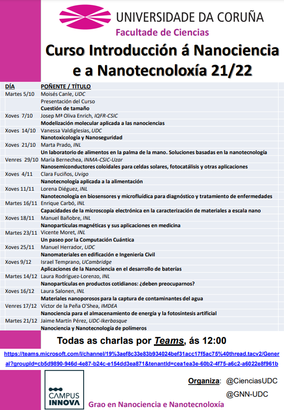 ARAID (@araid_es) on Twitter photo María Bernechea, ARAID en <a href="/INMAdivulga/">INMAdivulga</a>, este viernes 12 hrs da una charla online en <a href="/UDC_gal/">Universidade da Coruña</a> en los ciclos:
➡️XVIII Ciclo Conferencias "Divulgación✖️Diversión"
➡️Curso Introducción á #Nanociencia e a Nanotecnoloxía
👩🔬🔬
Enlace para asistencia abierta en:
➡️bit.ly/3nAZg5a María Bernechea, ARAID en <a href="/INMAdivulga/">INMAdivulga</a>, este viernes 12 hrs da una charla online en <a href="/UDC_gal/">Universidade da Coruña</a> en los ciclos:
➡️XVIII Ciclo Conferencias "Divulgación✖️Diversión"
➡️Curso Introducción á #Nanociencia e a Nanotecnoloxía
👩🔬🔬
Enlace para asistencia abierta en:
➡️bit.ly/3nAZg5a