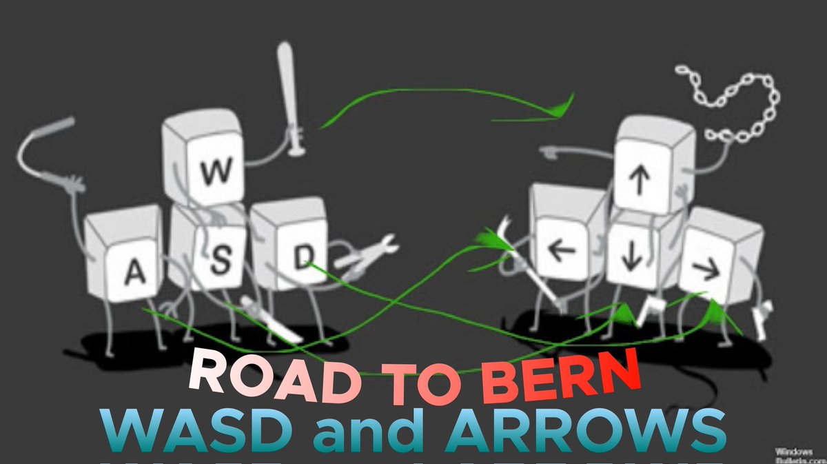 Hungarisnt's tweet photo. #RoadToBern starts! WASD and ARROWS will perform at Eurovisn't song called Keyboard war! It's going to be rap battle to decide who's better. And what about you? Are you #TeamWASD or #TeamARROWS ? https://t.co/FQx7JSkuf6