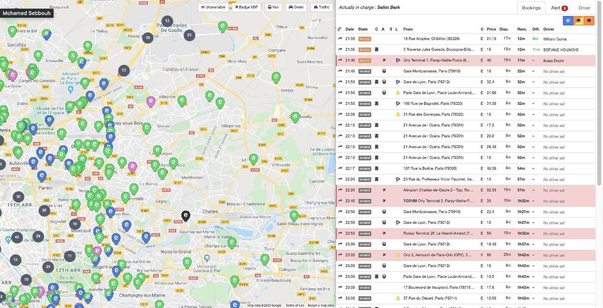 leilachaibi's tweet photo. "Révélations #uberpapers de @BENALIBrahim20 en direct du forum. La preuve que l’algorithme est utilisé par Uber pour rendre accro les chauffeurs et augmenter les prix.
Les apps créent un profil avec vos informations persos et les font matcher avec les chauffeurs."#StopUberisation https://t.co/SVyBsgeen7
