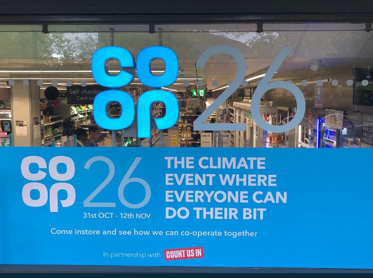 #COP26Glasgow #countusin <a href="/KeeleSU/">Keele SU</a> <a href="/CoopFranchise/">Martin Rogers</a> <a href="/coopuk/">Co-op</a> #ItsWhatWeDo ❤️🌎